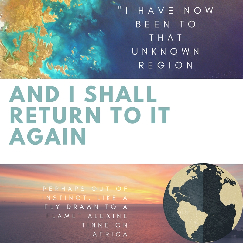 I have now been to that unknown region