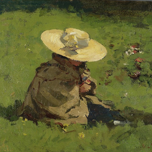 Marietje in het gras van Willem de&nbsp;Zwart