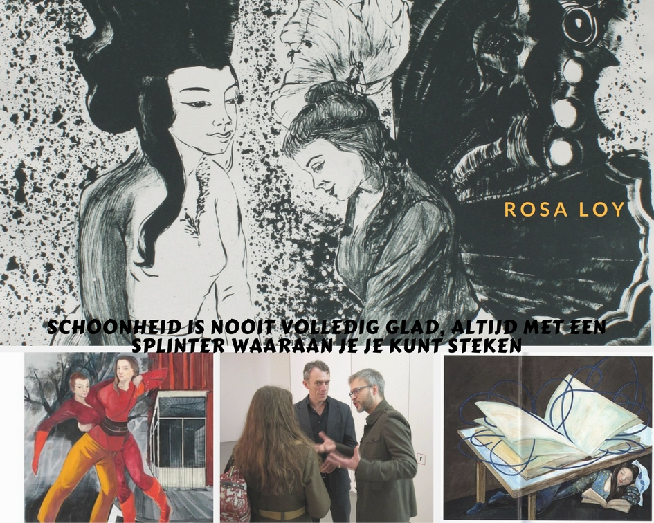 Schoonheid is nooit volledig glad, altijd met een splinter waaraan je je kunt steken – Rosa Loy.jpg
