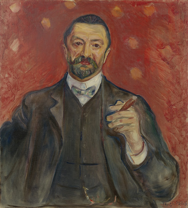 Portret van Felix Auerbach door Edvard Munch nieuwste aanwinst in collectie Van Gogh&nbsp;Museum
