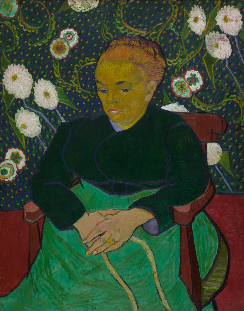 La berceuse (Madame Roulin)
Vincent van Gogh
1889, olieverf op doek, 92,7 x 73,8 cm. The Art Institute of Chicago, Helen Birch Bartlett Memorial Collection